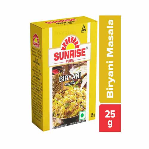 .Sunrise Biryani Masala 25g