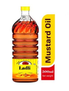 .Ladli Kachi Ghani Mustard oil 500ml