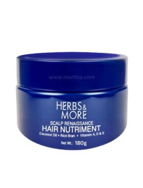 .Herbs & More Energizing Coffee Scrub 180g (Coffee Beans +Cocoa Butter +Green Tea)